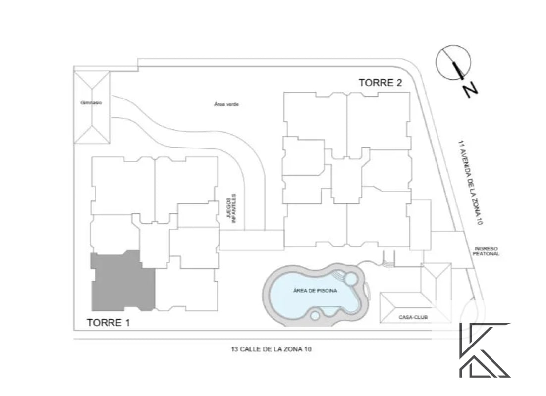 Elegante apartamento en venta en el Condominio Milenia, zona 10 - 3