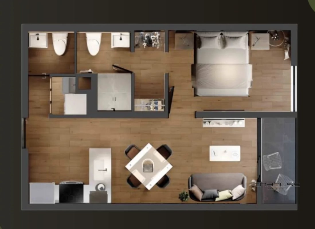 APARTAMENTO EN VENTA ZONA 16 EN PLANOS - 3