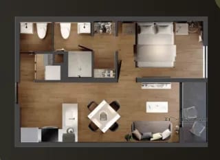 APARTAMENTO EN VENTA ZONA 16 EN PLANOS — Apartamento en Venta en Zona 16, Guatemala, Ciudad — miniatura 3 de 7