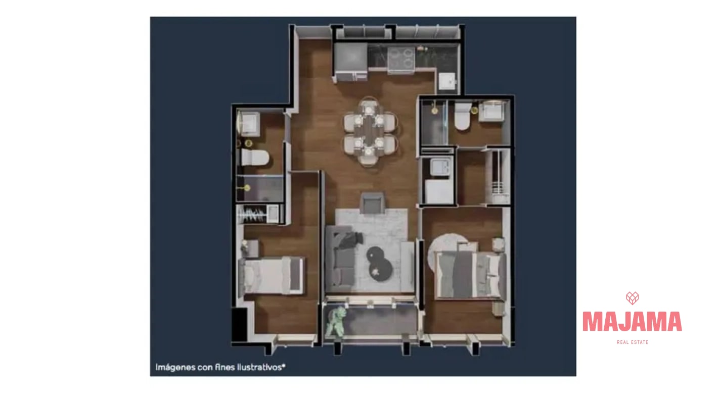 APARTAMENTO EN VENTA EN ZONA 10, CODIGO 02_AV7 - 1
