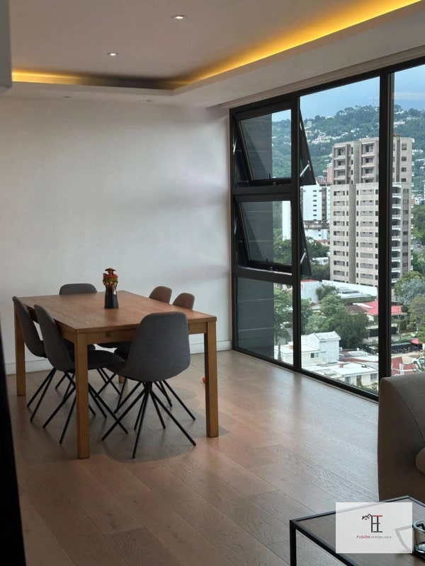 VENDO APARTAMENTO EN NIVEL 15 TOTALMENTE AMUEBLADO, AUTOMATIZADO Y MODERNO, EDIFICIO DE LIV ZONA 15 VH1 - 8