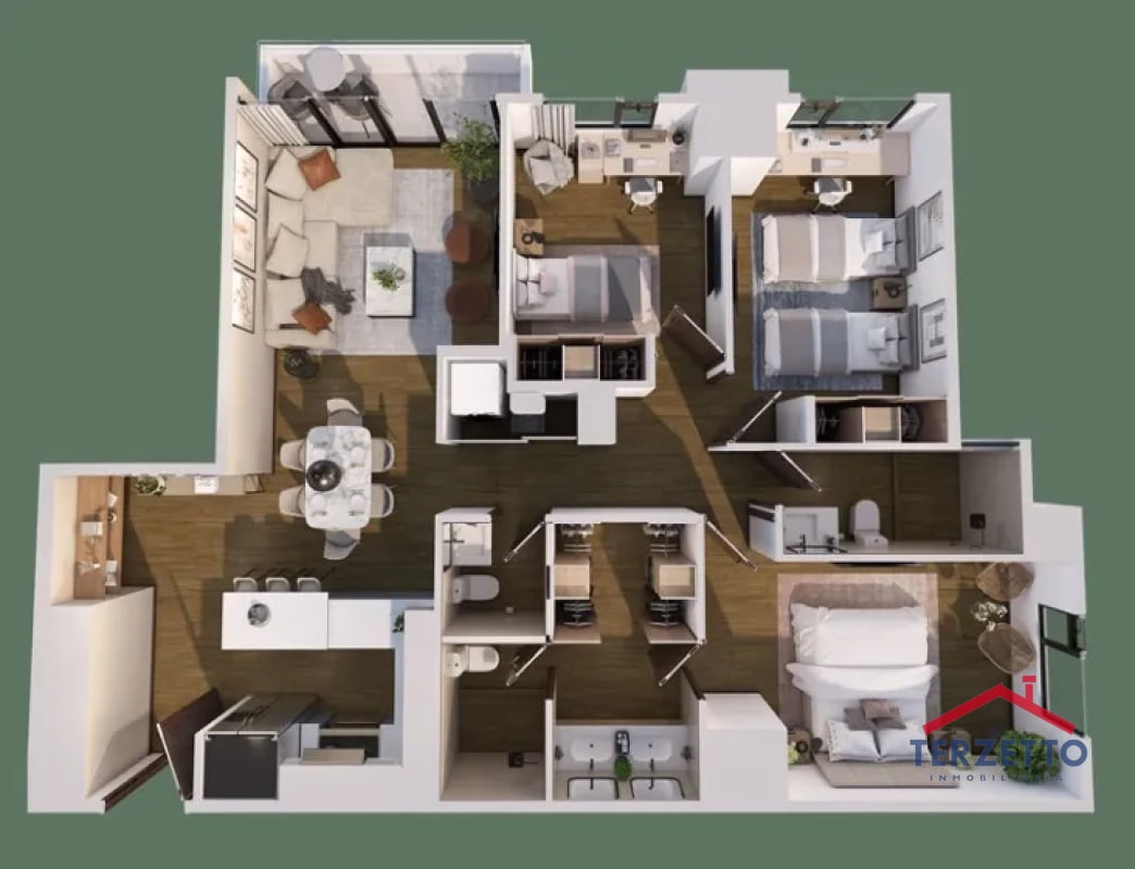Apartamento Zona 15 - 2