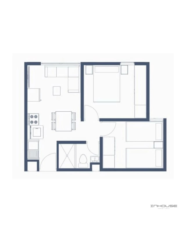APARTAMENTO EN VENTA ZONA 6, VÍAS LA PARROQUIA - PARA ESTRENAR. - 2
