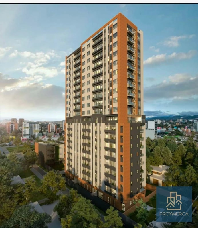 Hermoso apartamento en venta, Edificio Vía Venti Zona 10 - 1