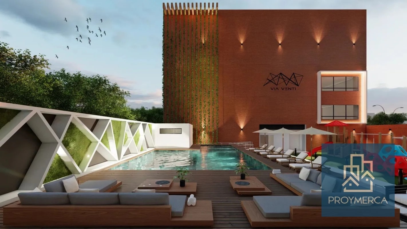 Hermoso apartamento en venta, Edificio Vía Venti Zona 10 - 3