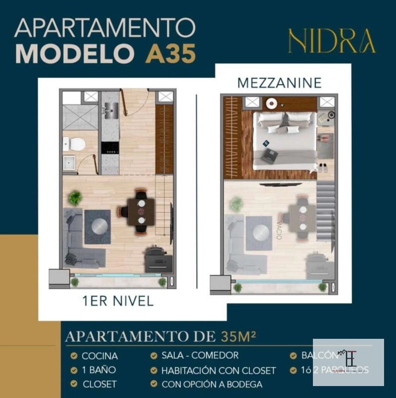 Vendo Loft para estrenar en Zona 15 VH1. Dentro de garita - 7