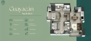 Apartamento para estrenar!! Andares Doce — Apartamento en Venta en Andares Doce, Zona 12, Guatemala, Ciudad — miniatura 1 de 3