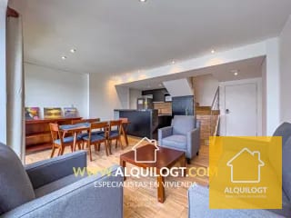 Apartamento amueblado en QUO frente al BI Zona 4 de 3 Habitaciones AGT1512 — Apartamento en Alquiler en QUO, Zona 4, Guatemala, Ciudad — miniatura 2 de 12