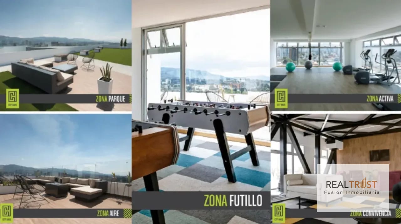 APARTAMENTO EN VENTA. EDIFICIO CITY HAUS Z.10 — Apartamento en Venta en City Haus, Zona 10, Guatemala, Ciudad — foto 3 de 9
