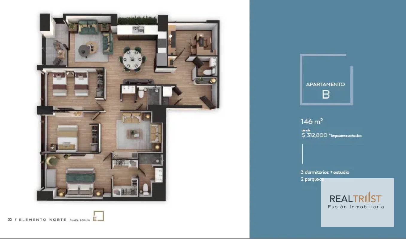 Venta de apartamentos Elemento Zona 13 - 3