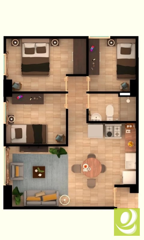 APARTAMENTO PARA ESTRENAR EN ZONA 11 – PROYECTO ELEVA ONCE - 5