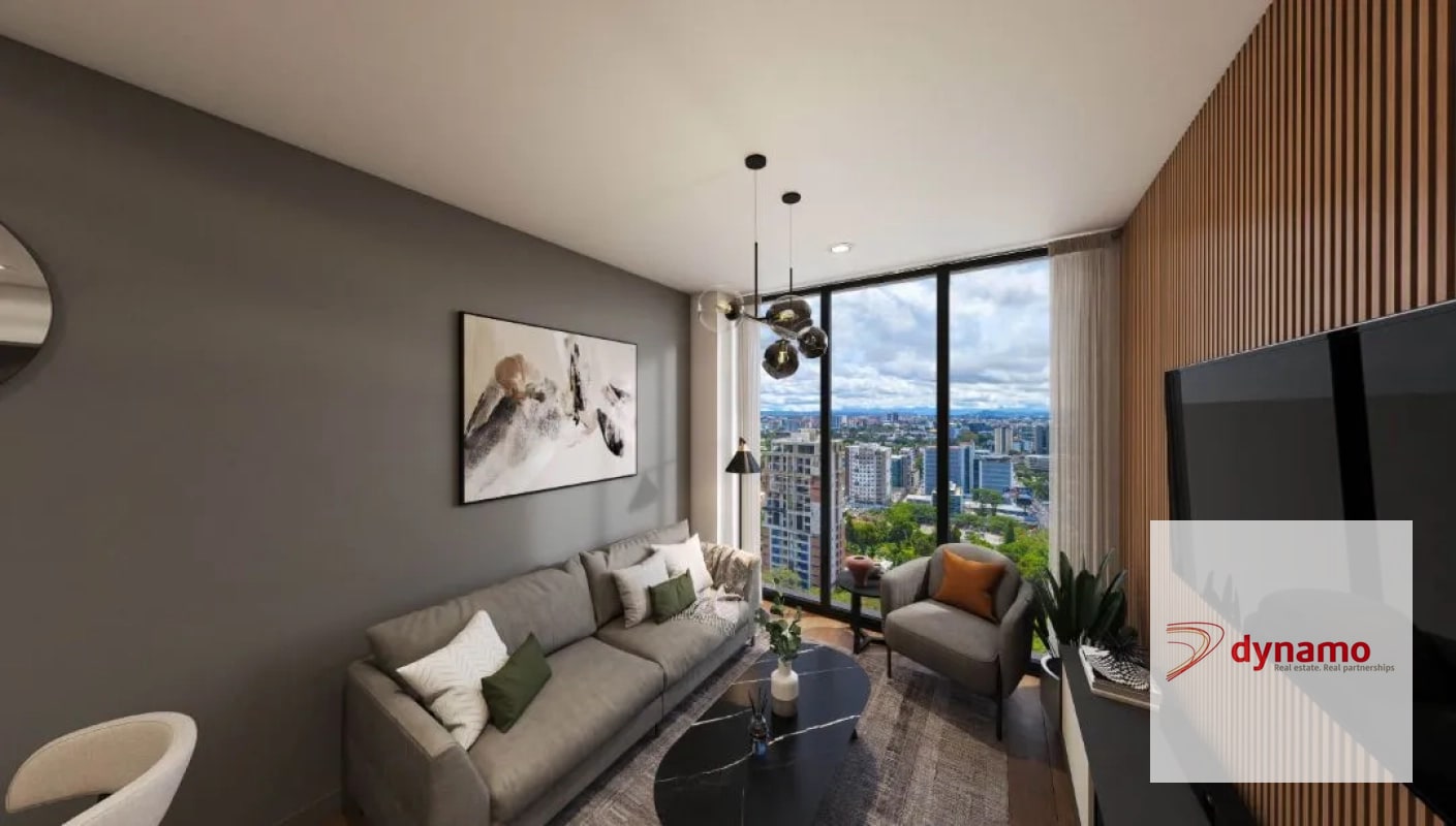 Apartamento en Venta de 2 dormitorios con balcón, Zona 10 - 9