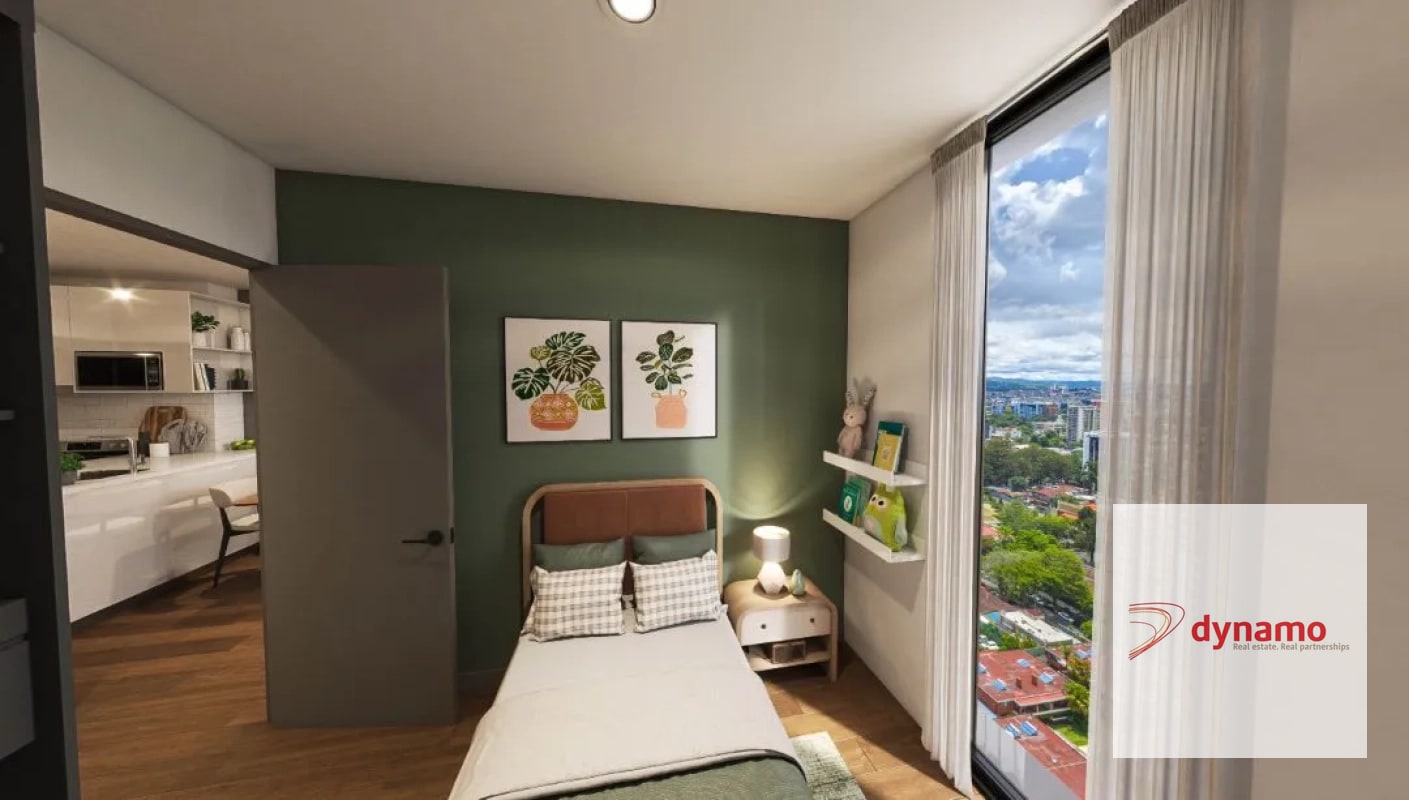 Apartamento en Venta de 2 dormitorios con balcón, Zona 10 - 7