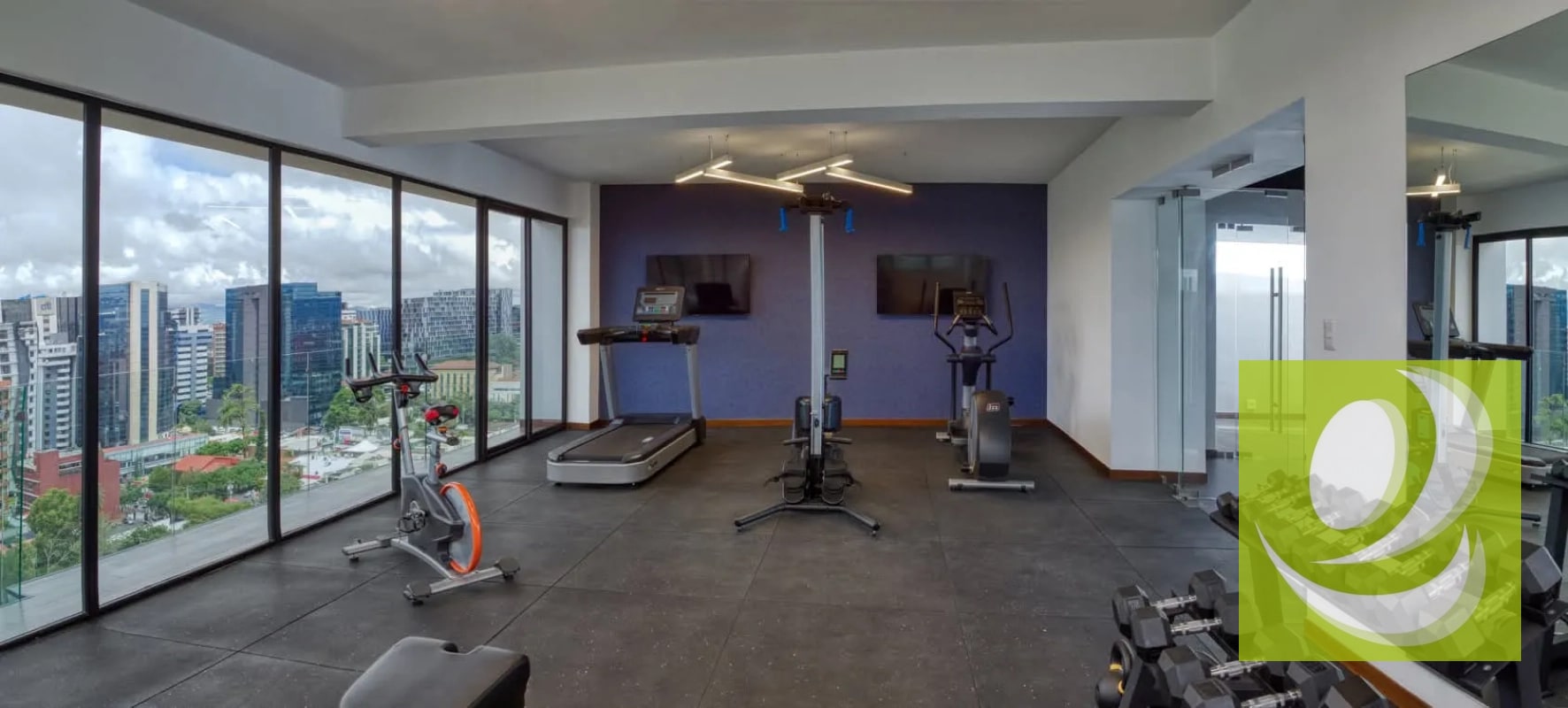 APARTAMENTO AMUEBLADO EN RENTA EN EDIFICIO DE ZONA 10 - 3