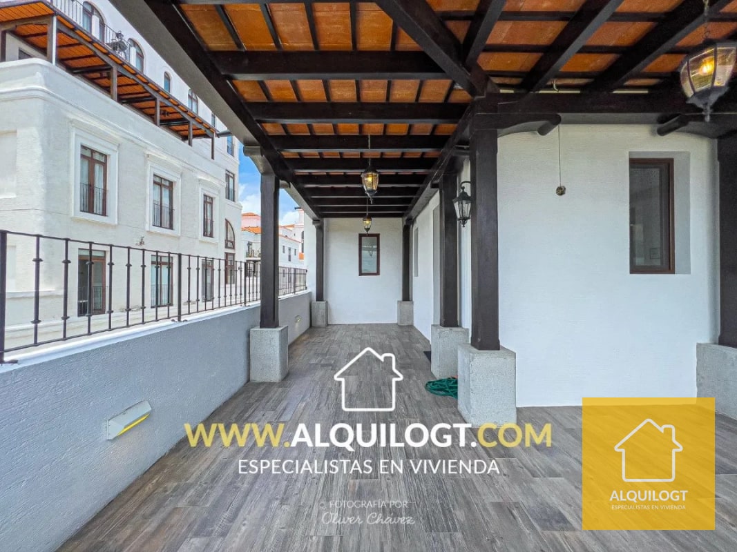 Apartamento amueblado Ciudad Cayalá Zona 16 de 2 HAB AGT1971 - 4