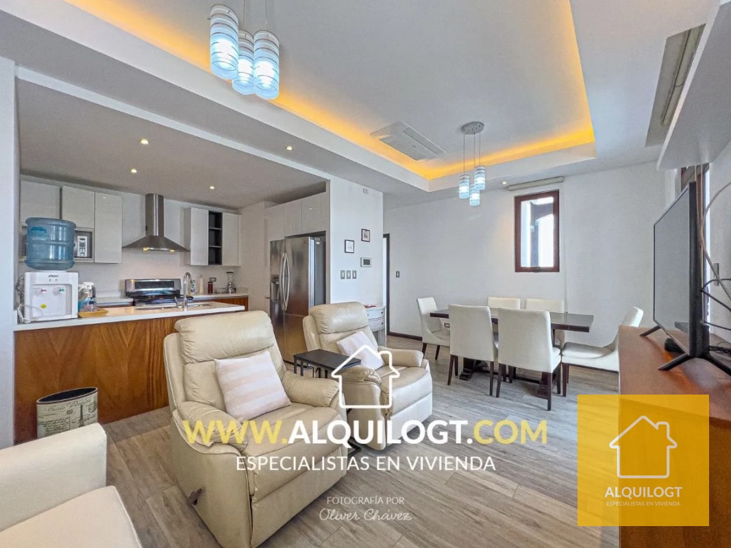 Apartamento amueblado Ciudad Cayalá Zona 16 de 2 HAB AGT1971 - 7