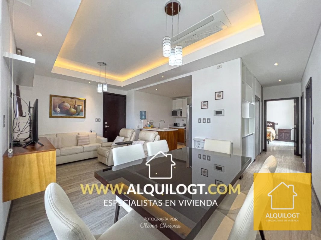 Apartamento amueblado Ciudad Cayalá Zona 16 de 2 HAB AGT1971 - 8