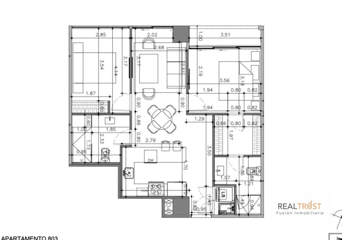 Apartamento en renta Spazio zona 15 - 14