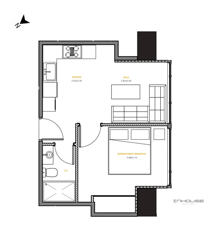 APARTAMENTO EN VENTA ZONA 11 EN PLANOS - 7