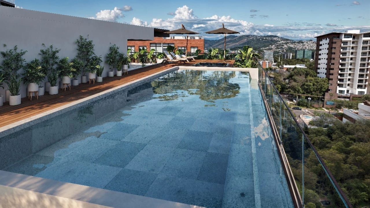 Apartamento en venta de 1 habitación con balcón en zona 15 Vista Hermosa 1 — Apartamento en Venta en Vista Hermosa I, Zona 15, Guatemala, Ciudad — foto 7 de 14