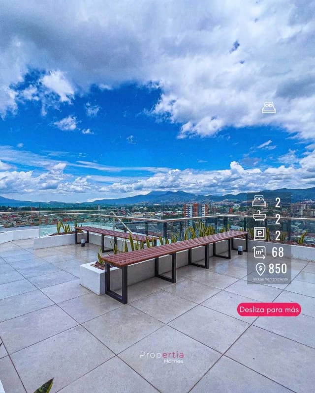 Apartamento Amueblado 2 Hab Zona 11 — Apartamento en Alquiler en Zona 11 Mixco, Guatemala, Ciudad — foto 7 de 12