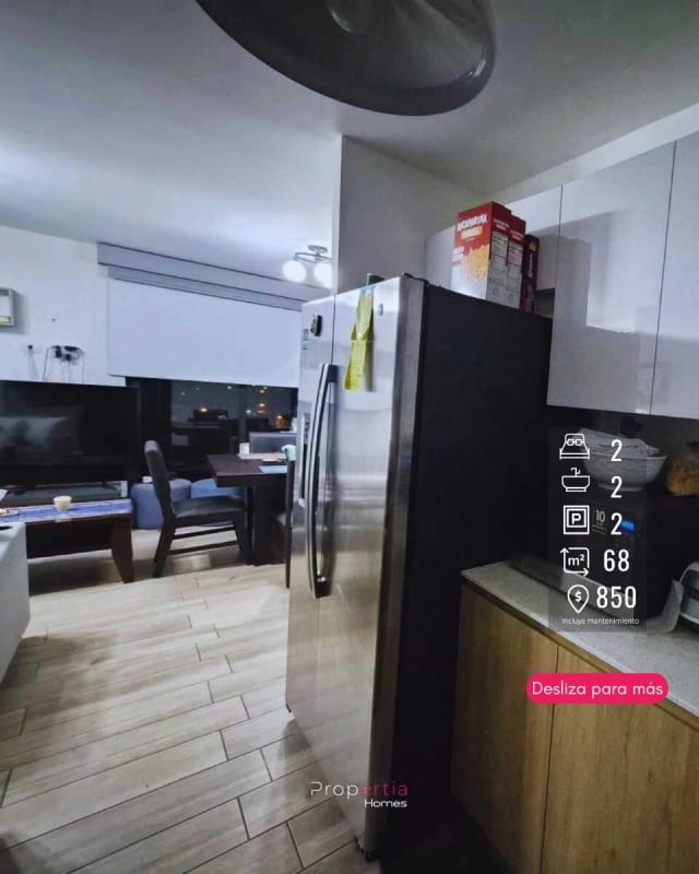 Apartamento Amueblado 2 Hab Zona 11 — Apartamento en Alquiler en Zona 11 Mixco, Guatemala, Ciudad — foto 6 de 12