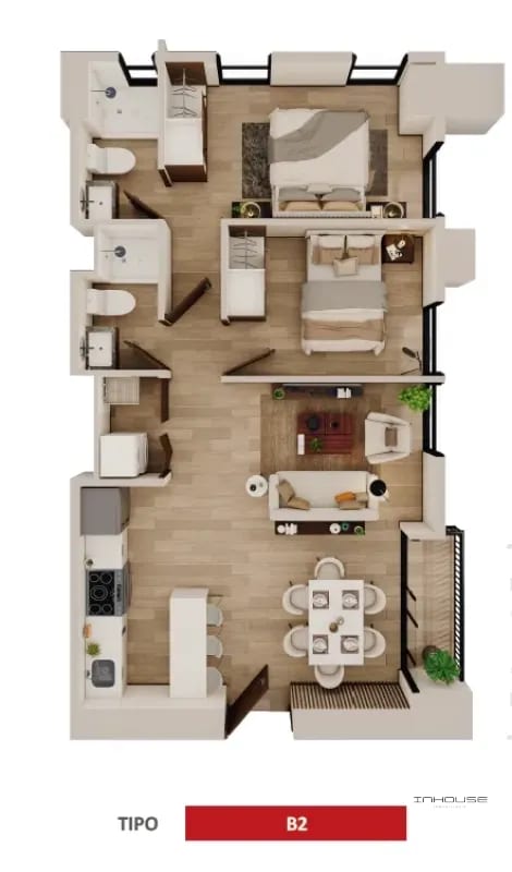 APARTAMENTO EN VENTA ZONA 11  - EDIFICIOS ALTAIRE- — Apartamento en Venta en Zona 11, Guatemala, Ciudad — foto 15 de 16