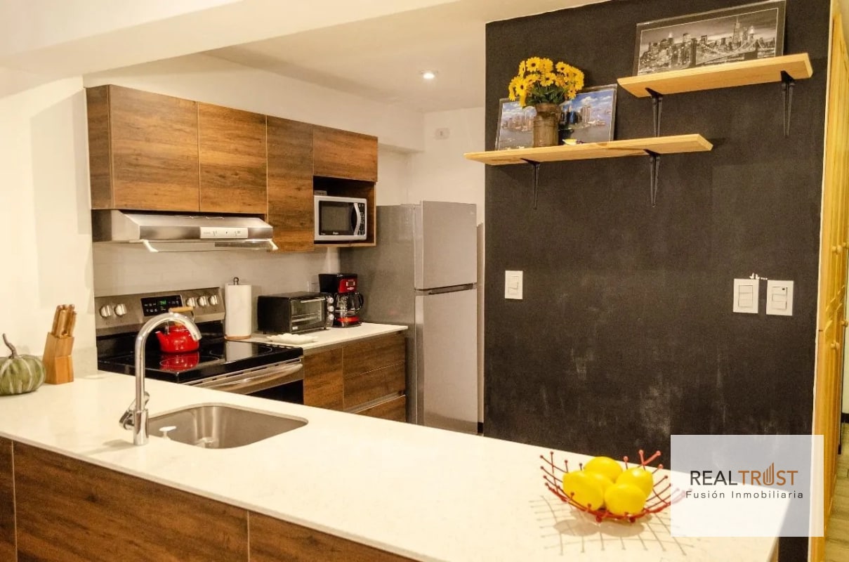 APARTAMENTO EN VENTA AMUEBLADO Y EQUIPADO ZONA 13, TORRE PAMPLONA - 13