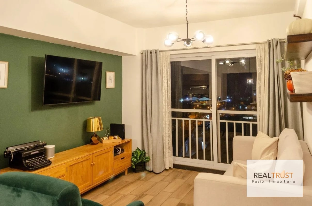 APARTAMENTO EN VENTA AMUEBLADO Y EQUIPADO ZONA 13, TORRE PAMPLONA - 1
