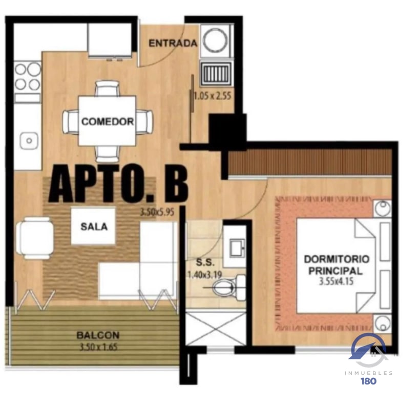 Apartamento amueblado en venta en Edificio Vivalt, zona 10, Ciudad de Guatemala — Apartamento en Venta en Vivalt, Zona 10, Guatemala, Ciudad — foto 9 de 13