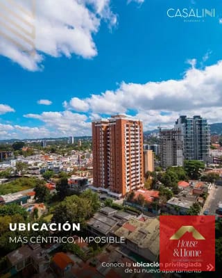 Apartamento amueblado en venta zona 10  (copia) — Apartamento en Venta en Casalini Diagonal 6, Zona 10, Guatemala, Ciudad — miniatura 1 de 17