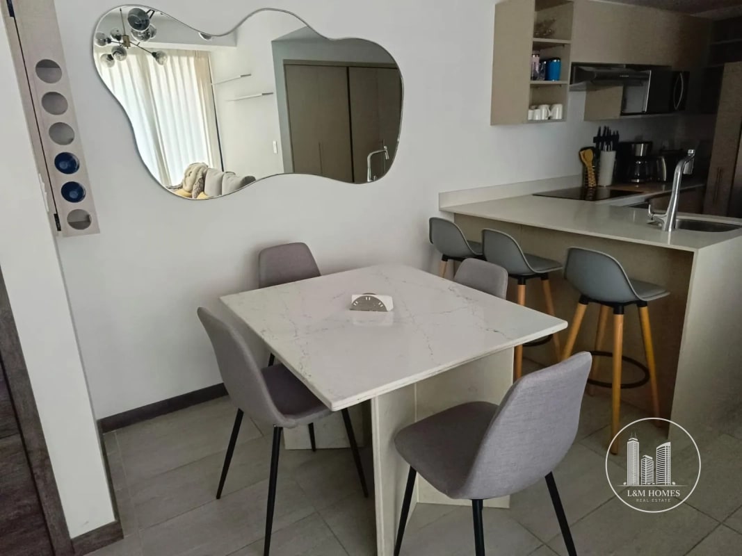 Lindo apartamento amueblado en renta en zona 15 VHII dentro de garita - 7