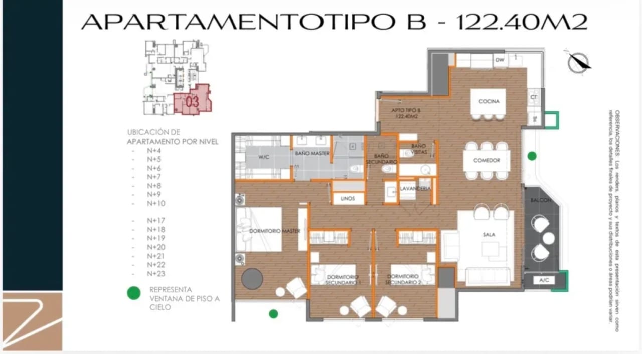 Proyecto Valtaro Zona 14 (ULTIMOS Apartamentos) — Apartamento en Venta en Zona 14, Guatemala, Ciudad — foto 9 de 17
