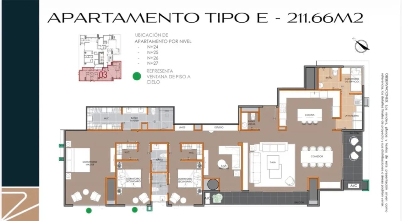 Proyecto Valtaro Zona 14 (ULTIMOS Apartamentos) — Apartamento en Venta en Zona 14, Guatemala, Ciudad — foto 6 de 17