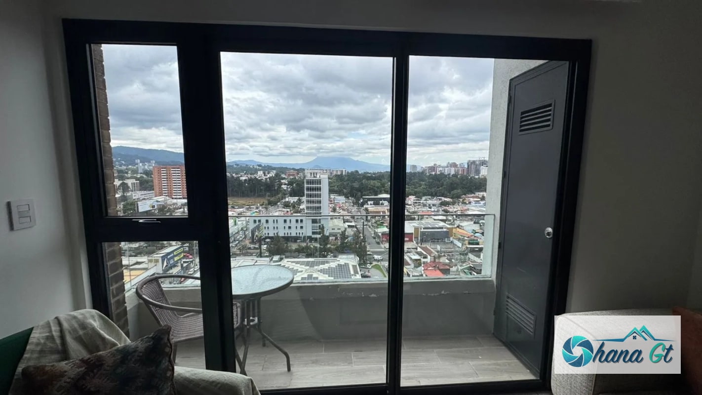 APARTAMENTO AMUEBLADO EN RENTA ZONA 10 EDIF. PARQUE 10 - 9