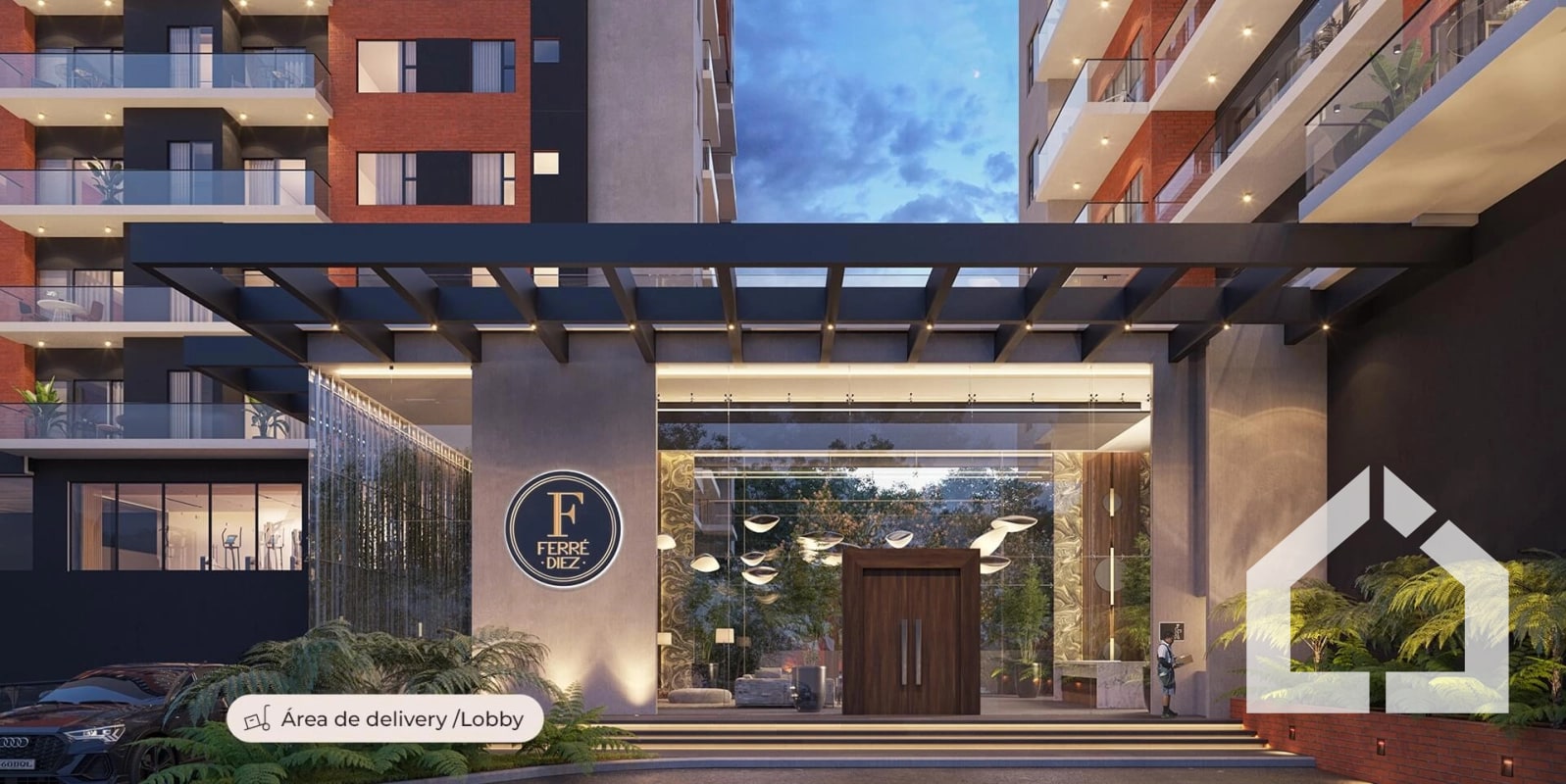 Apartamento de 2 habitaciones en excelente ubicación en Ferré 10, zona 10 - 10