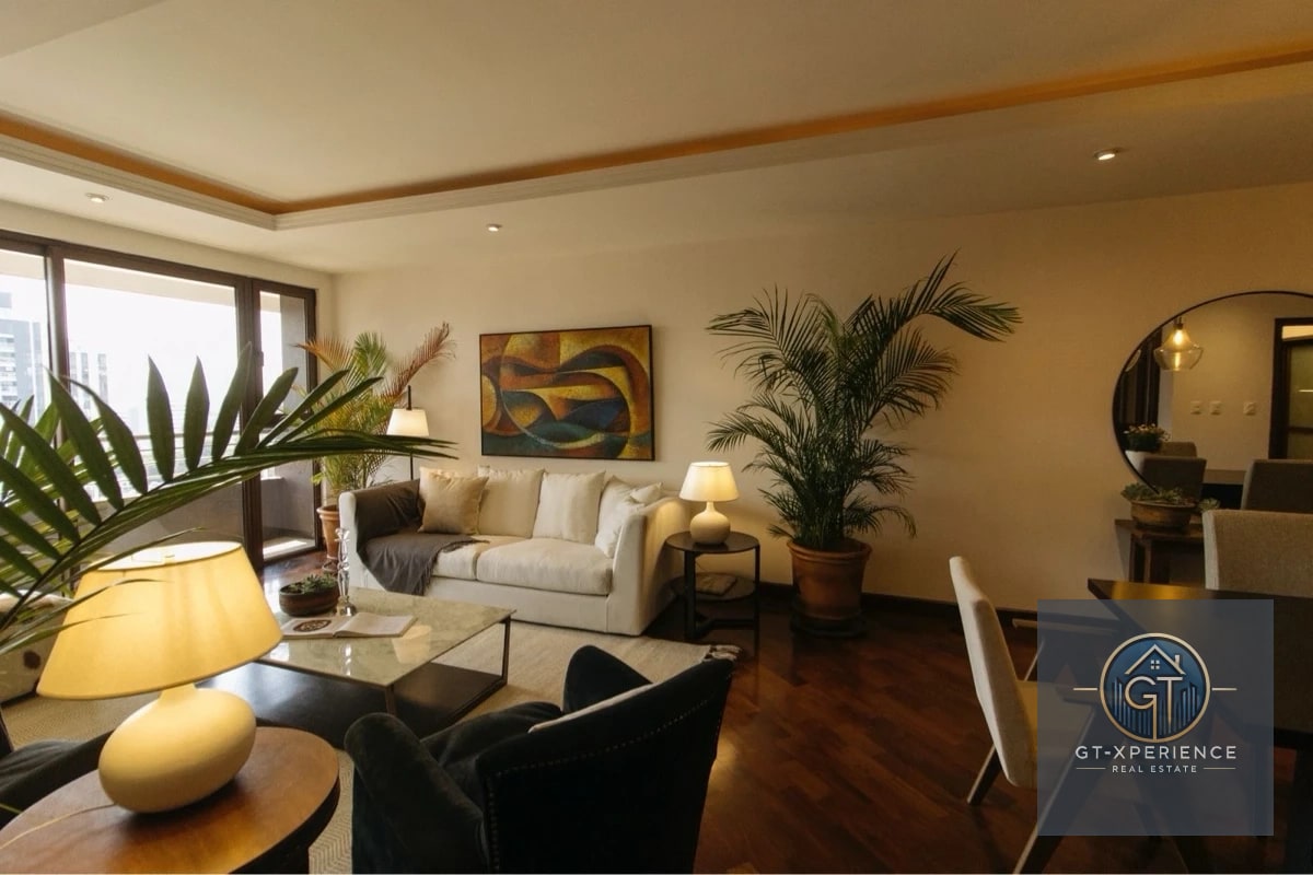 Lindo y amplio apartamento en edificio Santa María, zona 10 - 7