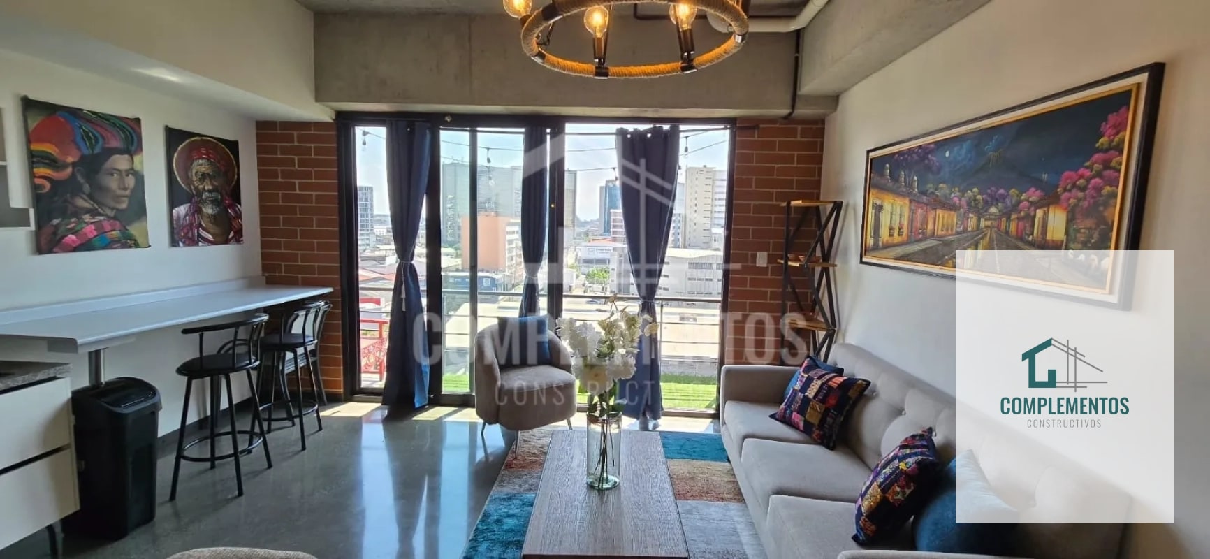 Apartamento en renta zona 4 - 1