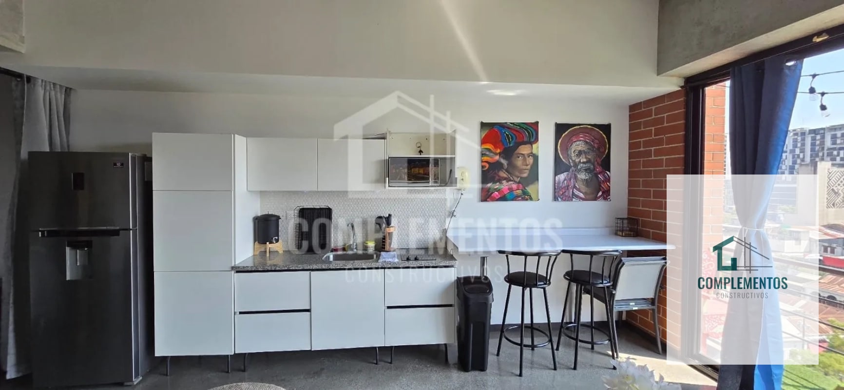 Apartamento en renta zona 4 - 5