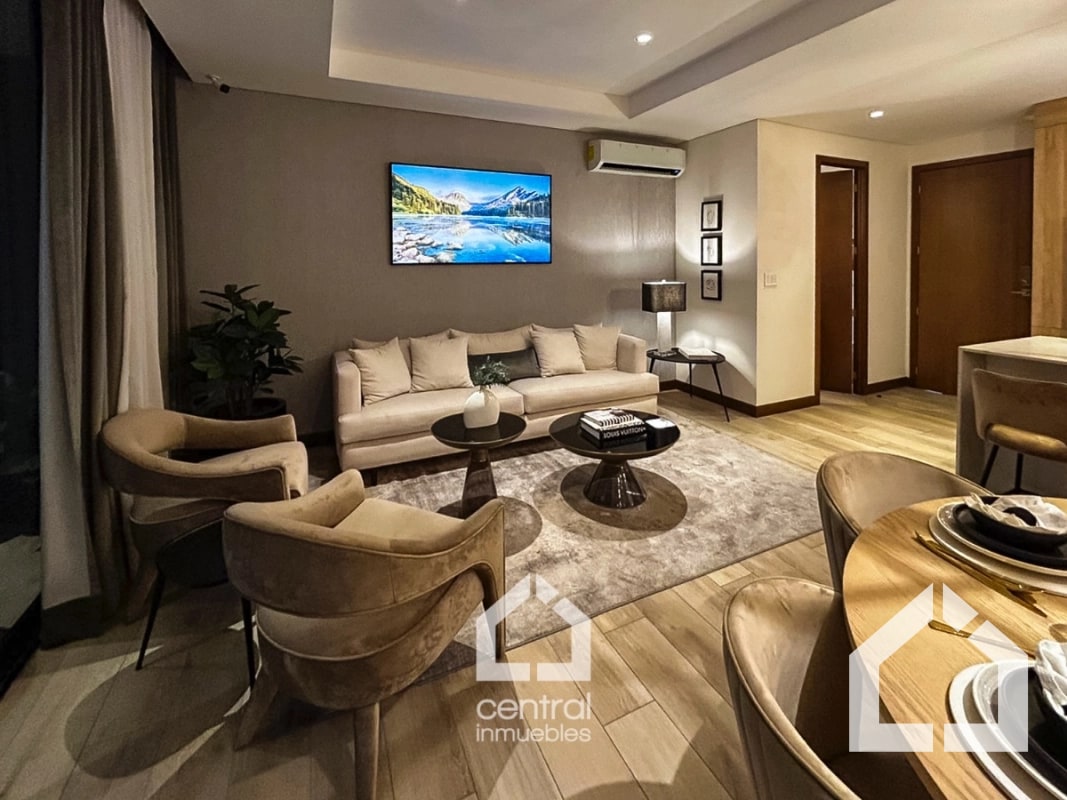 Apartamento de 2 habitaciones en excelente ubicación en Ferré 10, zona 10 - 1