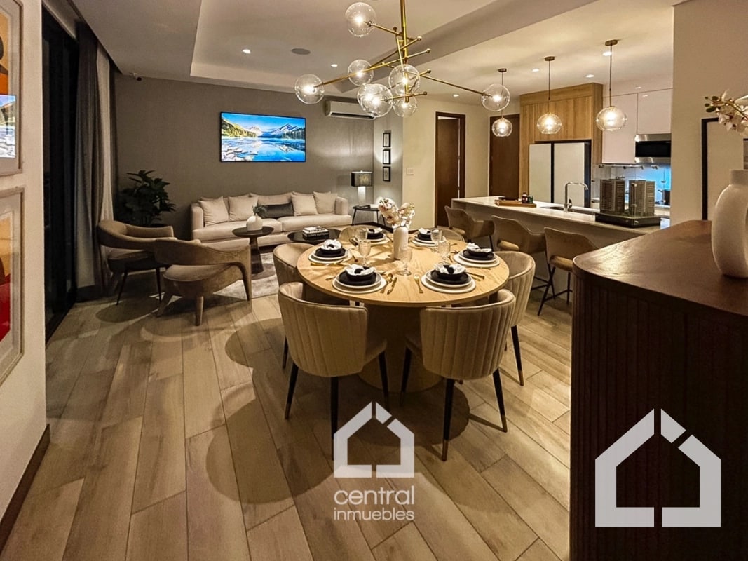 Apartamento de 2 habitaciones en excelente ubicación en Ferré 10, zona 10 - 17