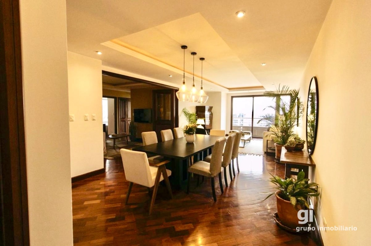 Apartamento amueblado en renta zona 10 - 6
