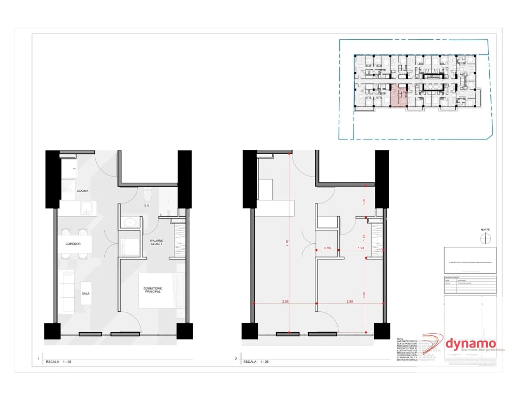 Apartamento de 1 dormitorio en Venta – Zona 10 - 6