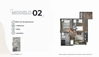 Apartamento para inversión 1 dormitorio, excelente ubicación — Apartamento en Venta en Zona 10, Guatemala, Ciudad — miniatura 2 de 5