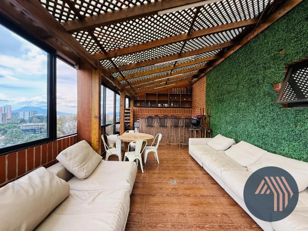 ALQUILER DE PENTHOUSE CON AMPLIA TERRAZA - CATALONIA, ZONA 15 - 10