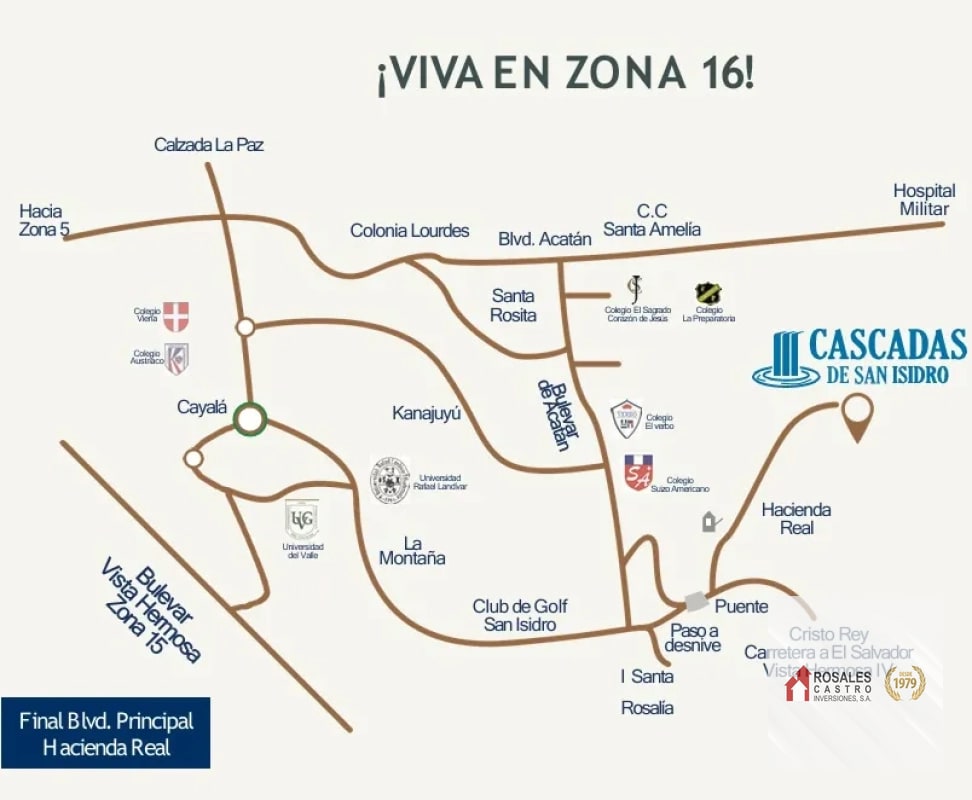 Cascadas De San Isidro / Zona 16 / MODELO ISN-A88 / APARTAMENTOS - 8