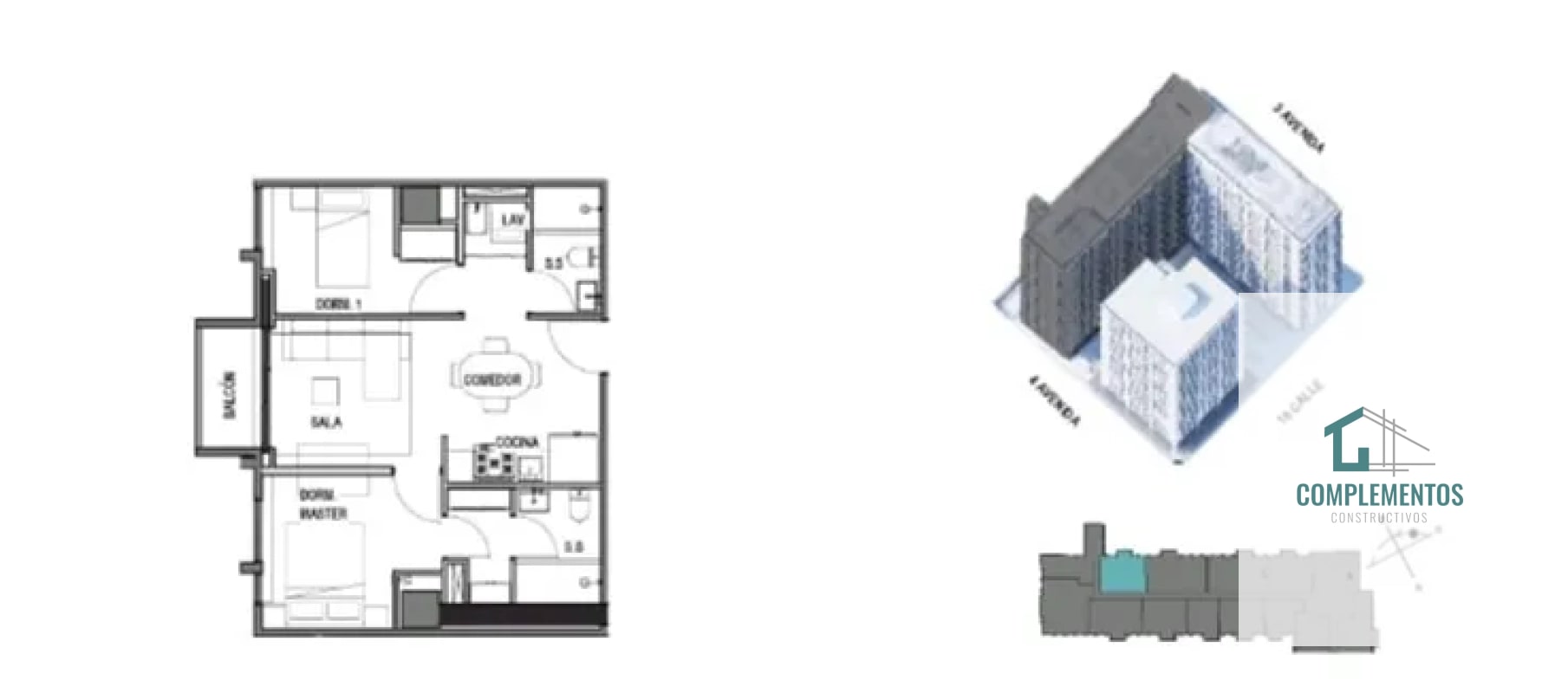 Apartamento en venta zona 10 - 2