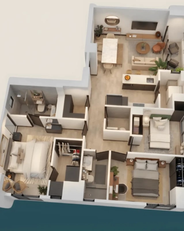 APARTAMENTO EN VENTA EN ZONA 15 – EN PLANOS- - 13