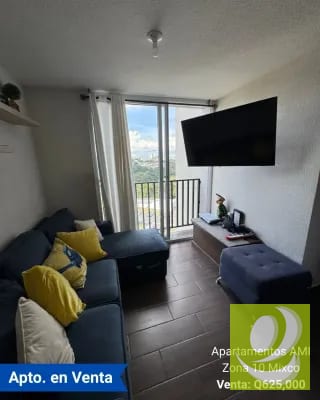 Apartamento en Venta en AMI zona 10 de Mixco • Q625,000 — Apartamento en Venta en Zona 10 Mixco, Guatemala, Ciudad — miniatura 1 de 7