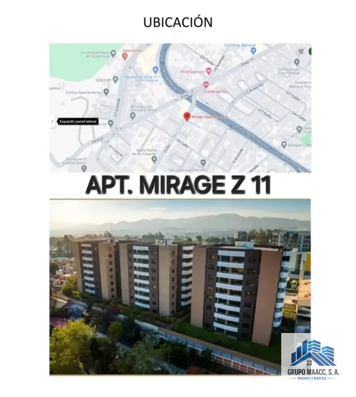 VENDO APARTAMENTO Z11 MIRAGE — Apartamento en Venta en Zona 11, Guatemala, Ciudad — foto 1 de 10